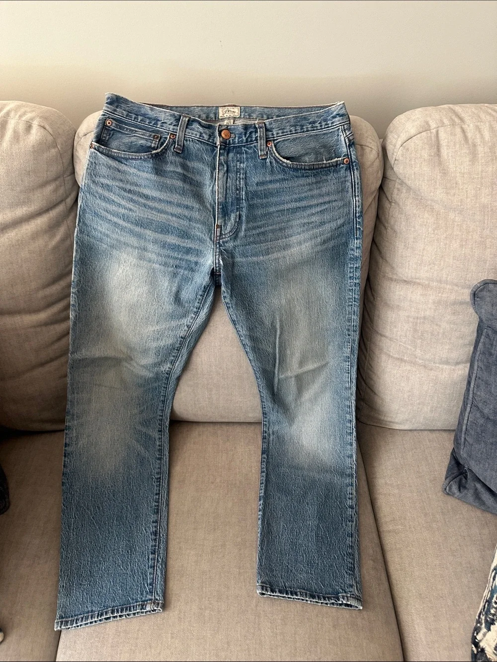 J. Crew Men’s Light Blue Straight Jeans